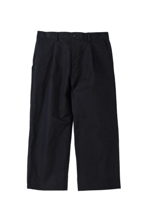 VENTILE STRAIGHT PANTS / BLACK (D25WS-04002)