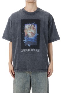 【MOVIE SERIES】「STAR WARS」Prime-Over Crew Neck T-Shirt - BLACK (11251411335)