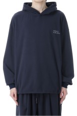 FLEECE SUPER BIG   HOODY LS TEE W/DRAWSTRINGS - NAVY (SFCFW25CS02SP)