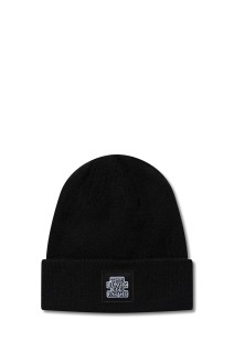 OG LABEL PATCHED BEANIE - BLACK (BEPFW25AC40)