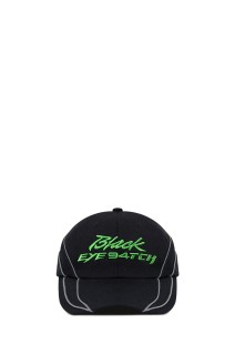 SUPERBIKE LOGO REFLECTIVE PIPING CAP - BLACK (BEPFW25AC59)