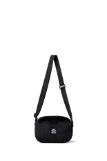 OG LABEL FAUX FUR SHOULDER BAG - BLACK (BEPFW25AC65)