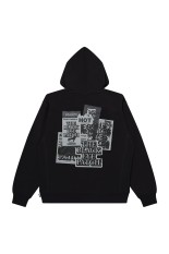 GRAYSCALE LABEL PACK HOODIE - BLACK (BEPFW25CS25)