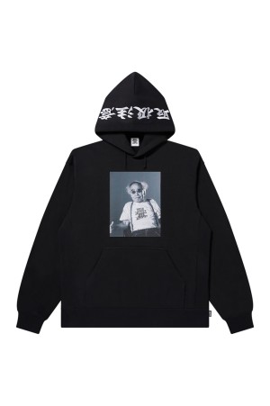 NOBUYOSHI ARAKI PORTRAIT HOODIE - BLACK (BEPFW25CS35)