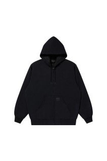 WASHED HOODED DUCK JACKET - BLACK (BEPFW25OT07)