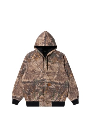 WASHED HOODED DUCK JACKET - MULTI (BEPFW25OT07)