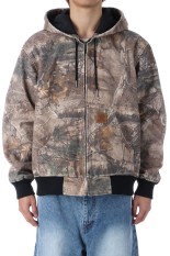 WASHED HOODED DUCK JACKET - MULTI (BEPFW25OT07)