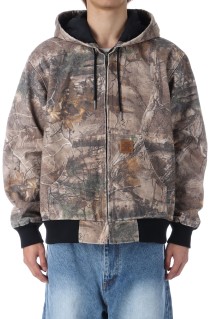 WASHED HOODED DUCK JACKET - MULTI (BEPFW25OT07)