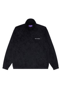 PAISLEY EMBOSSED TRACK JACKET - BLACK (BEPFW25OT13)