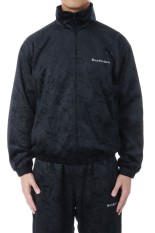 PAISLEY EMBOSSED TRACK JACKET - BLACK (BEPFW25OT13)