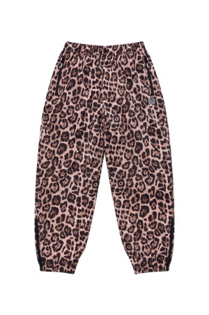 LEOPARD PATTERENED RIPSTOP TRACK PANTS - MULTI (BEPFW25PA27)