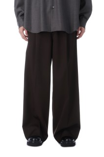 EXTRA WIDE TROUSERS - DARK BROWN (ST.1419)