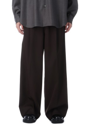 EXTRA WIDE TROUSERS - DARK BROWN (ST.1419)