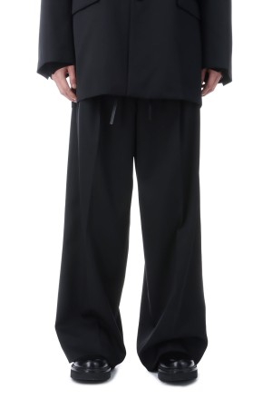 EXTRA WIDE TROUSERS - BLACK (ST.1419)