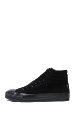 DWELLER TRAINER 2 HI COW LEATHER WITH GORE-TEX by SPINGLE / BLACK x BLACK (NN-F4753)