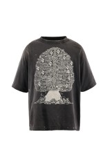 SS T-SHIRT / TREE / BLACK (SM-MK8-0000-001)