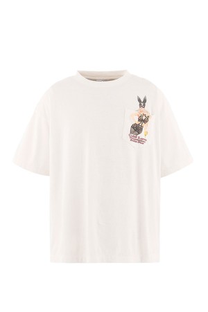 SS T-SHIRT / POCKET / WHITE (SM-MK8-0000-017)