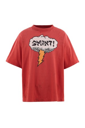 SS T-SHIRT / SAINT! / RED (SM-MK8-0000-024)