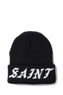 KNIT CAP / SAINT / BLACK (SM-MK8-0000-085)