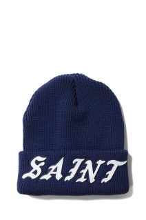 KNIT CAP / SAINT / NAVY (SM-MK8-0000-087)