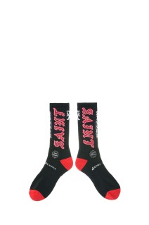 SOCKS / SAINT / BLACK+RED (SM-MK8-0000-110)