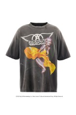 AS_SS T-SHIRT / AEROSMITH / BLACK (SM-MK8-0000-C25)