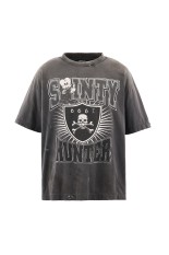 BH_SS T-SHIRT / SAINTY HUNTER / BLACK (SM-MK8-0000-C29)