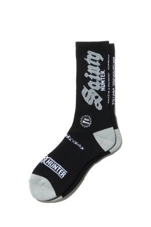BH_SOCKS / SAINTY HUNTER / BLACK (SM-MK8-0000-C39)