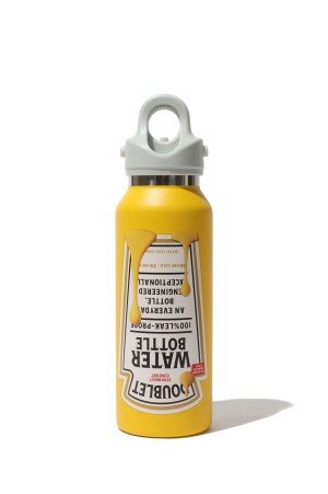 FRIDGE STYLE WATER BOTTLE/SMALL - MUSTARD (26SS87AC42)