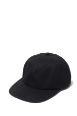 COTTON GABA 6PANEL CAP - BLACK (MEYYYY108C)