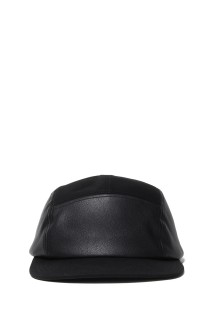 PARAFFIN DUCK & GOAT SKIN JET CAP - BLACK (MYYY261002)