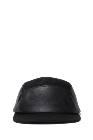 PARAFFIN DUCK &amp; GOAT SKIN JET CAP - BLACK (MYYY261002)
