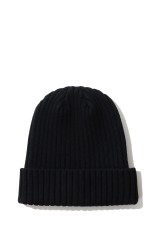 COTTON WATCH CAP - BLACK (MEKNYY101A)