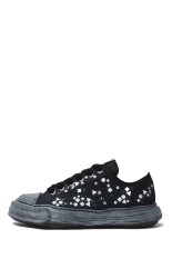 PETERSON23 / embellished canvas  Low -Top / BLACK/BLACK (A16FW724)