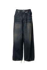 LIGHT WIDE JEANS / INDIGO (J16PT123)