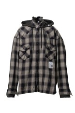 SWEAT HOODIE L/S SHIRTS / GRAY (J16SH182)