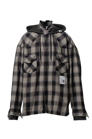 SWEAT HOODIE L/S SHIRTS / GRAY (J16SH182)