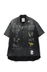 HAND DRAWING H/S SHIRTS / BLACK (J16SH184)
