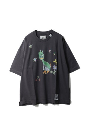 LEON KIDS DOODLE TEE / BLACK (J16TS862)
