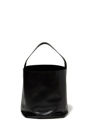 LEATHER TOTE BAG MADE BY AETA - BLACK (A26SB08AE)