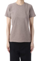 SEAMLESS CREW NECK TEE - TOP BROWN (A00T04ST)