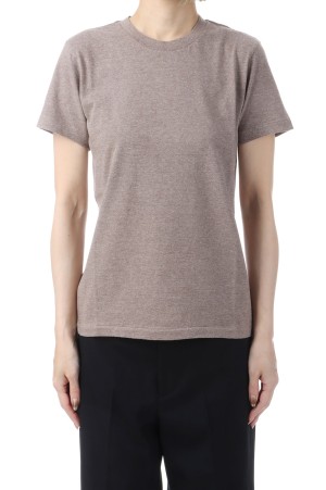 SEAMLESS CREW NECK TEE - TOP BROWN (A00T04ST)