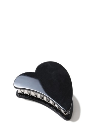Large Heart Clip-BLACK(hp1224)