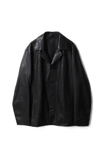 Leather Car Jacket(YK25FW01018B)