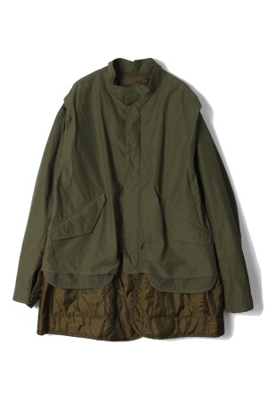 Connected Military Blouson(YK25FW01023B)-OLIVE-