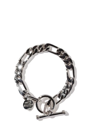 Figaro Link Bracelet -8mm- / Silver (XOB006-17)