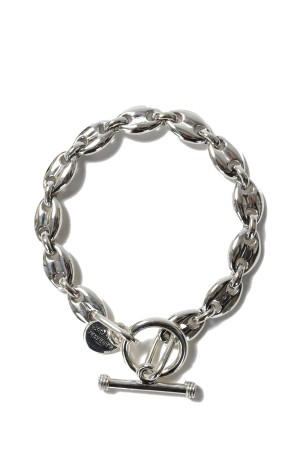 Caviar Link Bracelet -8mm- / Silver (XOB030-19)