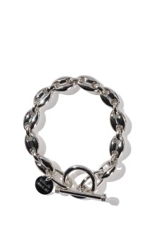 Caviar Link Bracelet -8mm- / Silver (XOB030-17)
