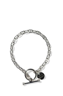 Solid Anchor Link Bracelet -4mm- / Silver (XOB107-19)