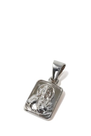 Medal Charm -Heart of Jesus- / Silver (XOC007)